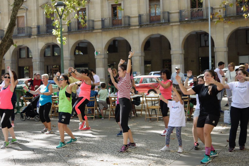 1ª Jornada de Deporte y Salud en Familia de AEDONA Pamplona