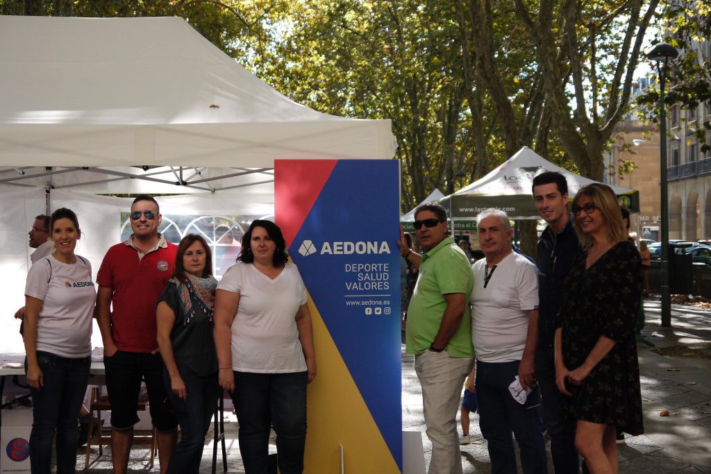 1ª Jornada de Deporte y Salud en Familia de AEDONA Pamplona